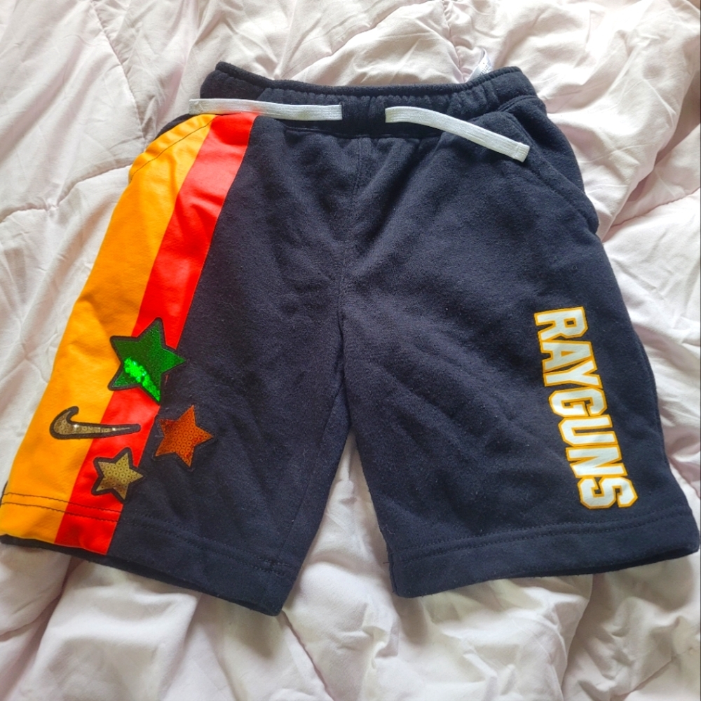 Boys Nike Rayguns Shorts Black Size 7